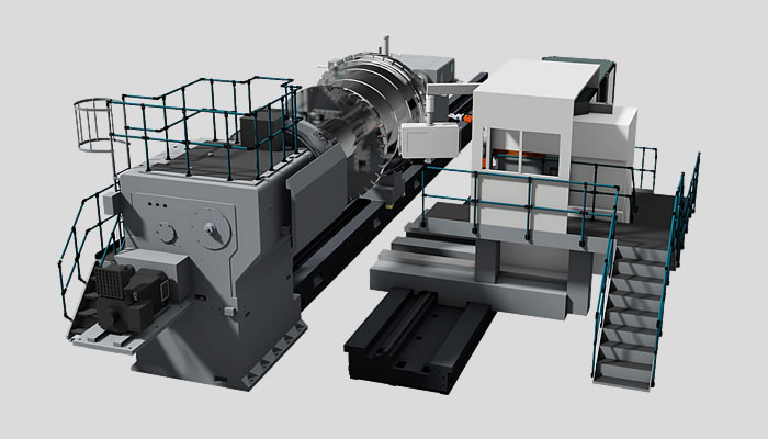 Mill-turning machine ProfiTurn M in two-bed design