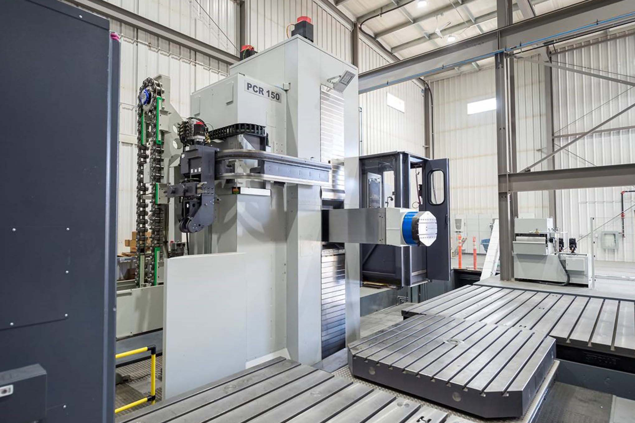 Prairie Machine and Party MfG. Ltd, has purchased a Union brand PCR 150 hydrostatic horizontal boring and milling machine