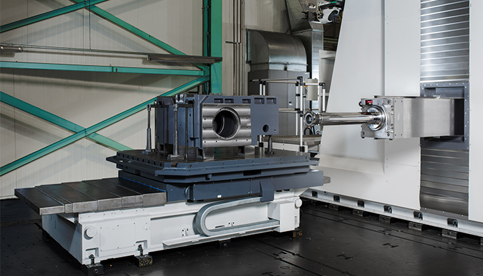 The PR-series is ideal for the machining of large workpieces